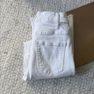 MOTHER Women's (sz 24 ) Off White Jeans